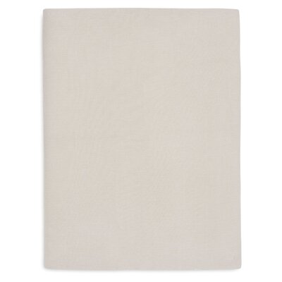 Deken Ledikant 100x150cm Basic Knit Oatmeal
