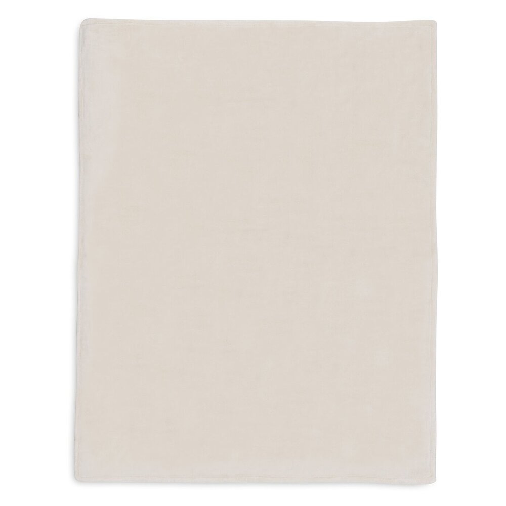 Deken Wieg 75x100cm Basic Knit Oatmeal/Velvet Deken Wieg 75x100cm Basic Knit Oatmeal/Velvet