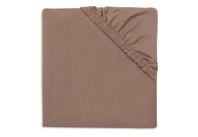 Hoeslaken Boxmatras Jersey 75x95cm Milky Coffee Hoeslaken Boxmatras Jersey 75x95cm Milky Coffee