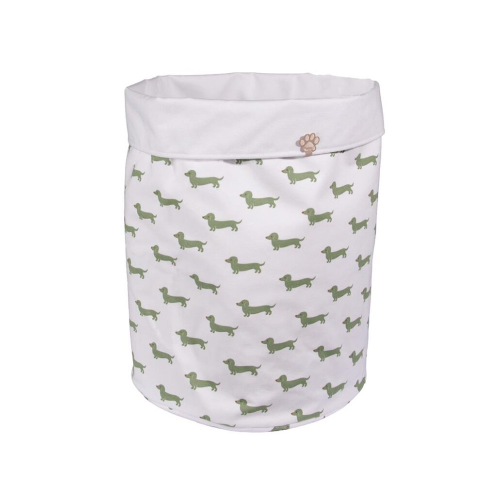 Storage bag large teckel allover matcha