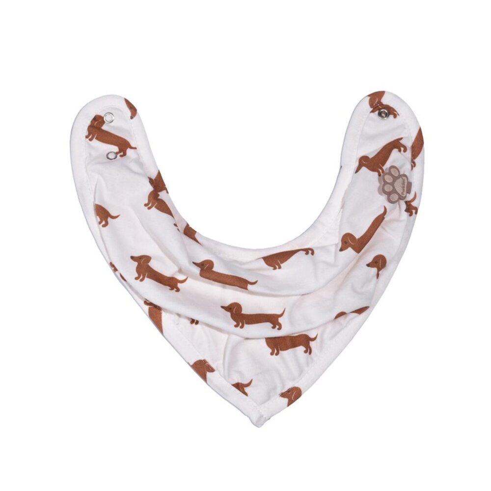 Bandana teckel allover taupe Bandana teckel allover taupe