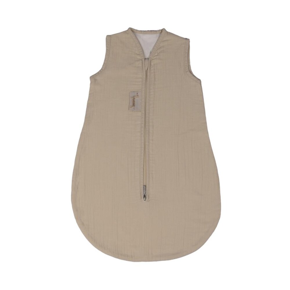 Slaapzak teckel creme 70cm - autostoelcompatibel