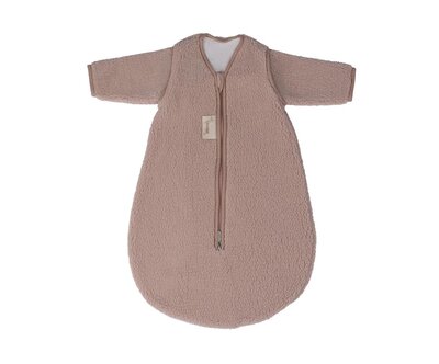 Slaapzak teckel teddy powder 70cm+mouw - autostoel