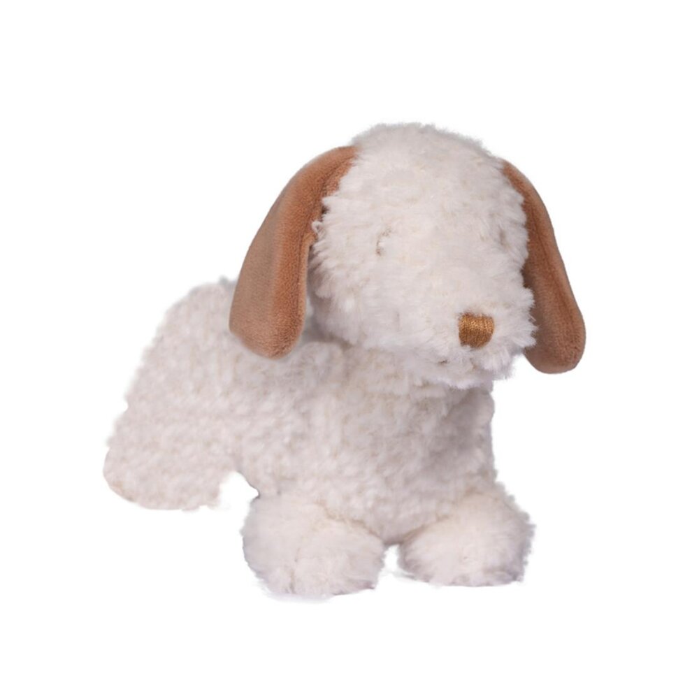 Knuffel teckel taupe 26cm
