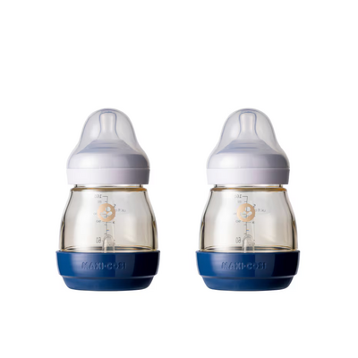 Set van 2 anti-koliek PPSU flessen - 160 ml Elegance navy Set van 2 anti-koliek PPSU flessen - 160 ml Elegance navy