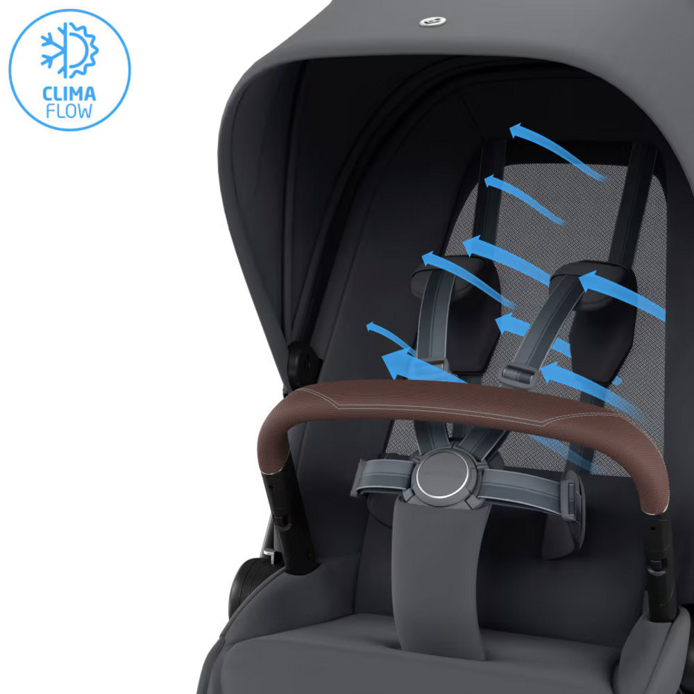 Fame Kinderwagen Moon graphite Fame Kinderwagen Moon graphite