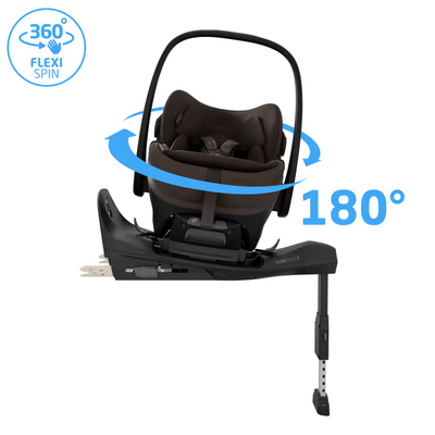 Autostoel Pebble slide pro Espresso brown Autostoel Pebble slide pro Espresso brown