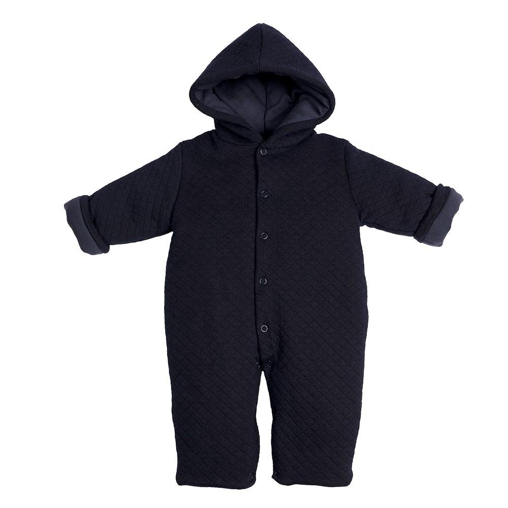 Baby Jumpsuit Jacquard Navy