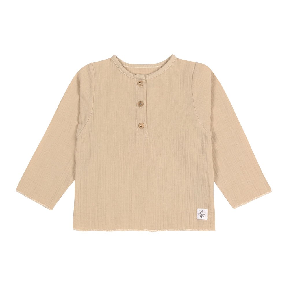 Muslin Sweater Shirt GOTS Nature
