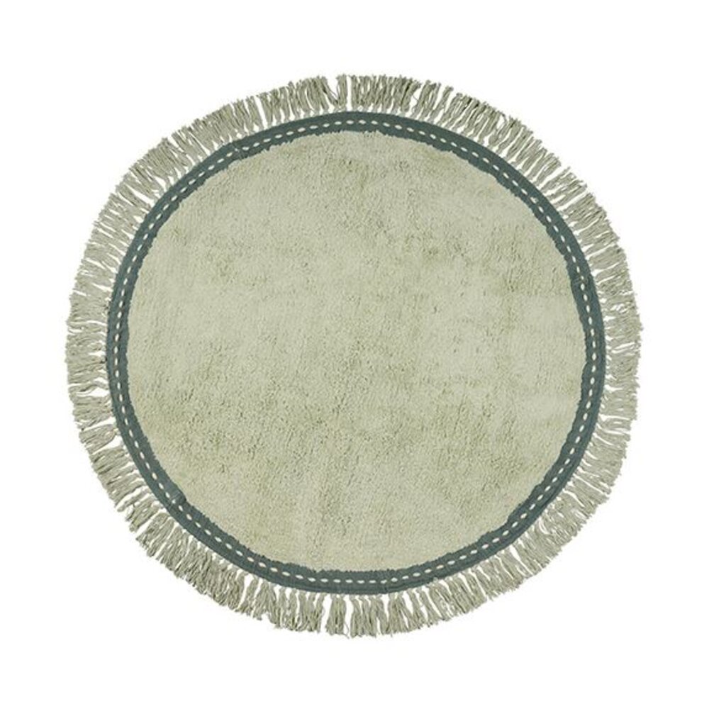 Vloerkleed Lily mint 110x110 cm