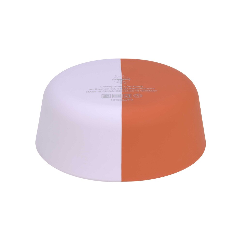 Silicone Bowl Happy Rascals Heart lavender