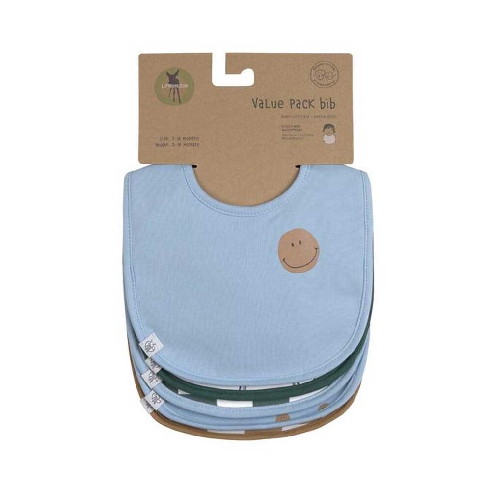 Slabben 5 st Happy Rascals Smile Sky Blue