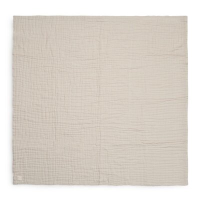 Deken Ledikant 120x120cm Wrinkled Nougat