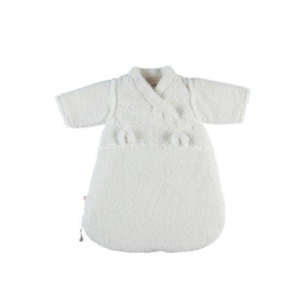 Slaapzak teddy 50 cm ecru