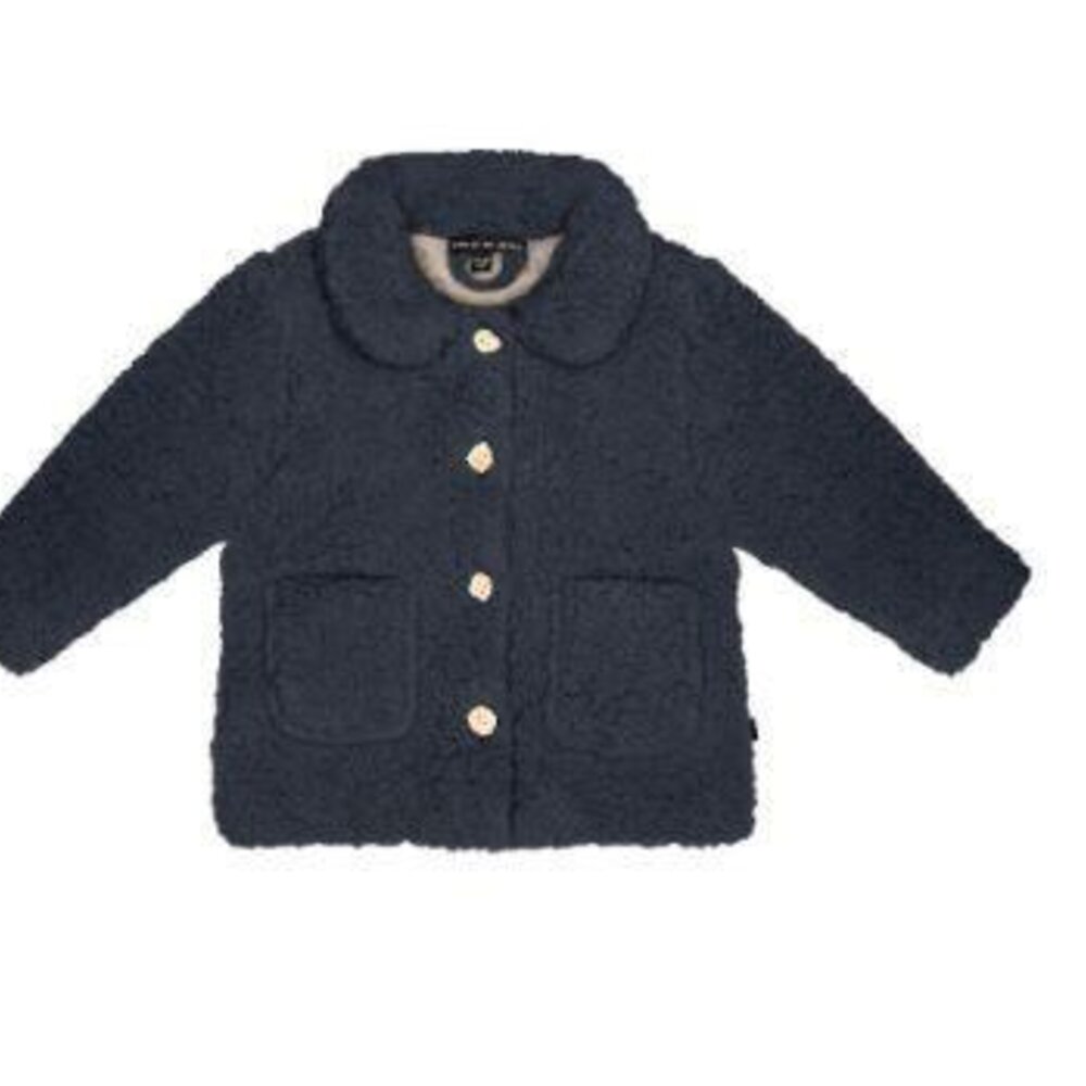 Teddie Jas met Kraag vintage blue