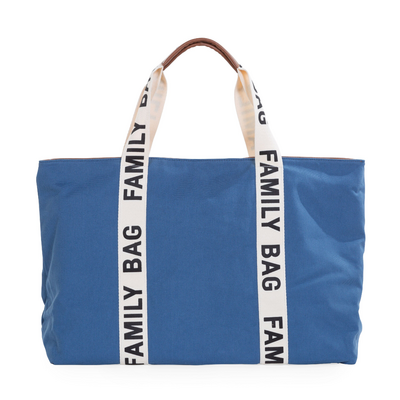 Family bag - Signature - Canvas indigo Indigo