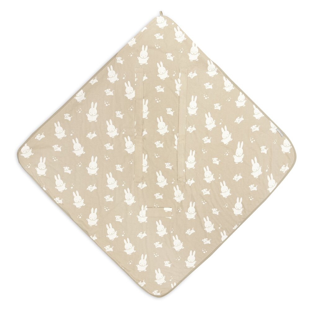 Wikkeldeken Miffy&Snuffy Olive green