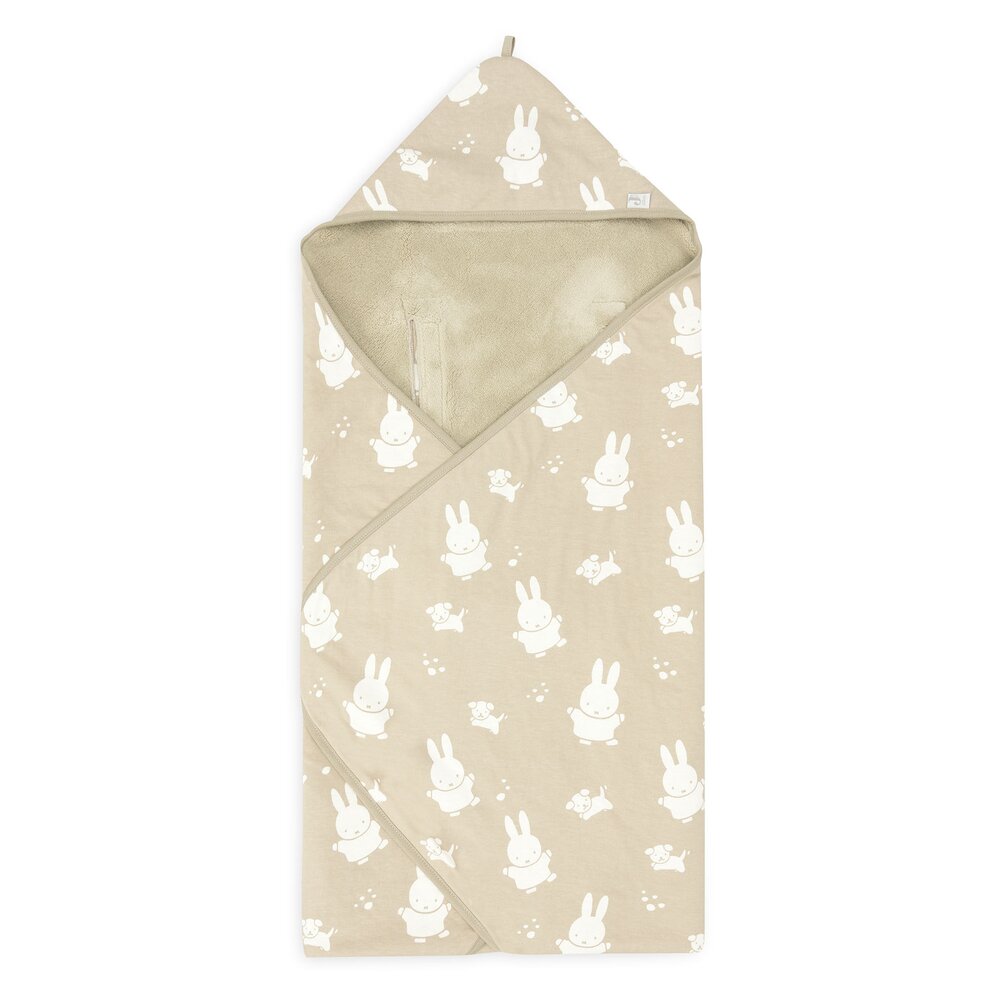 Wikkeldeken Miffy&Snuffy Olive green