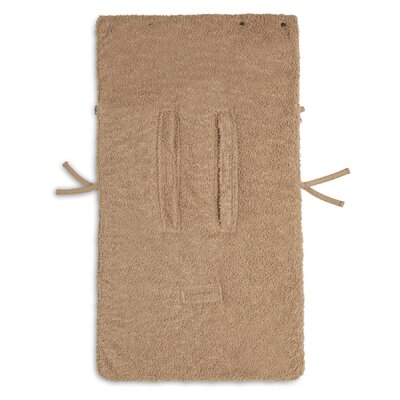 Voetenzak voor Autostoel & Kinderwagen Boucle Biscuit