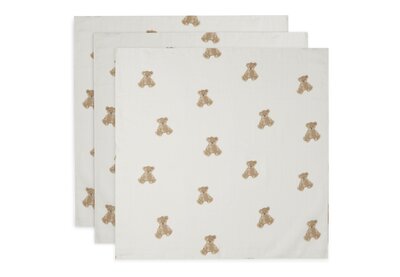 Hydrofiele Doek Small 70x70cm Teddy Bear (3pack)