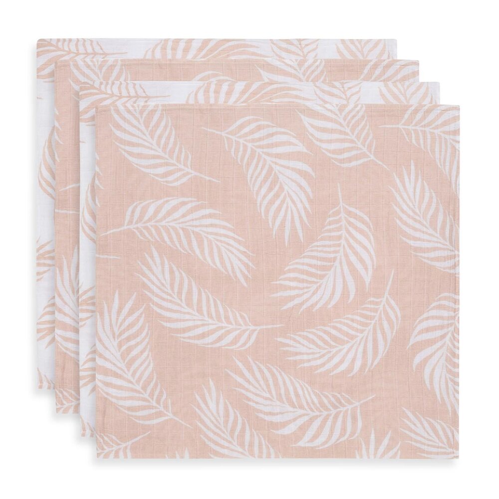 Hydrofiel Multidoek Nature 70x70cm - 4 Stuks Pale Pink Hydrofiel Multidoek Nature 70x70cm - 4 Stuks Pale Pink