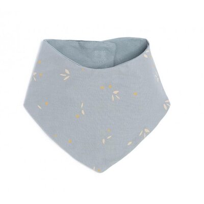Lucky bandana bib 16x43 Willow soft blue