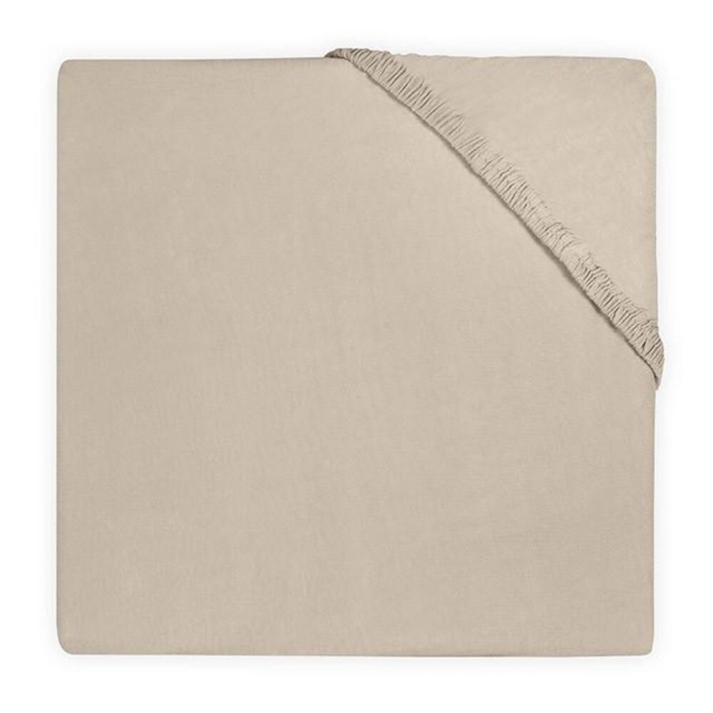 Hoeslaken jersey 60x120 cm Nougat