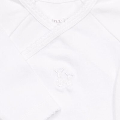 Jules Body Lange mouw met overslag White