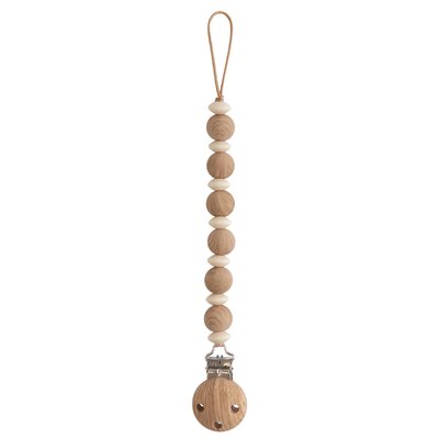 Fopspeenketting LUNA Faux Wood