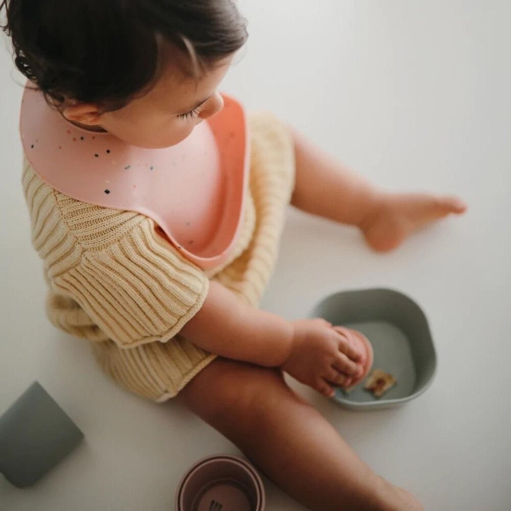 Slab silicone Peach Terrazzo