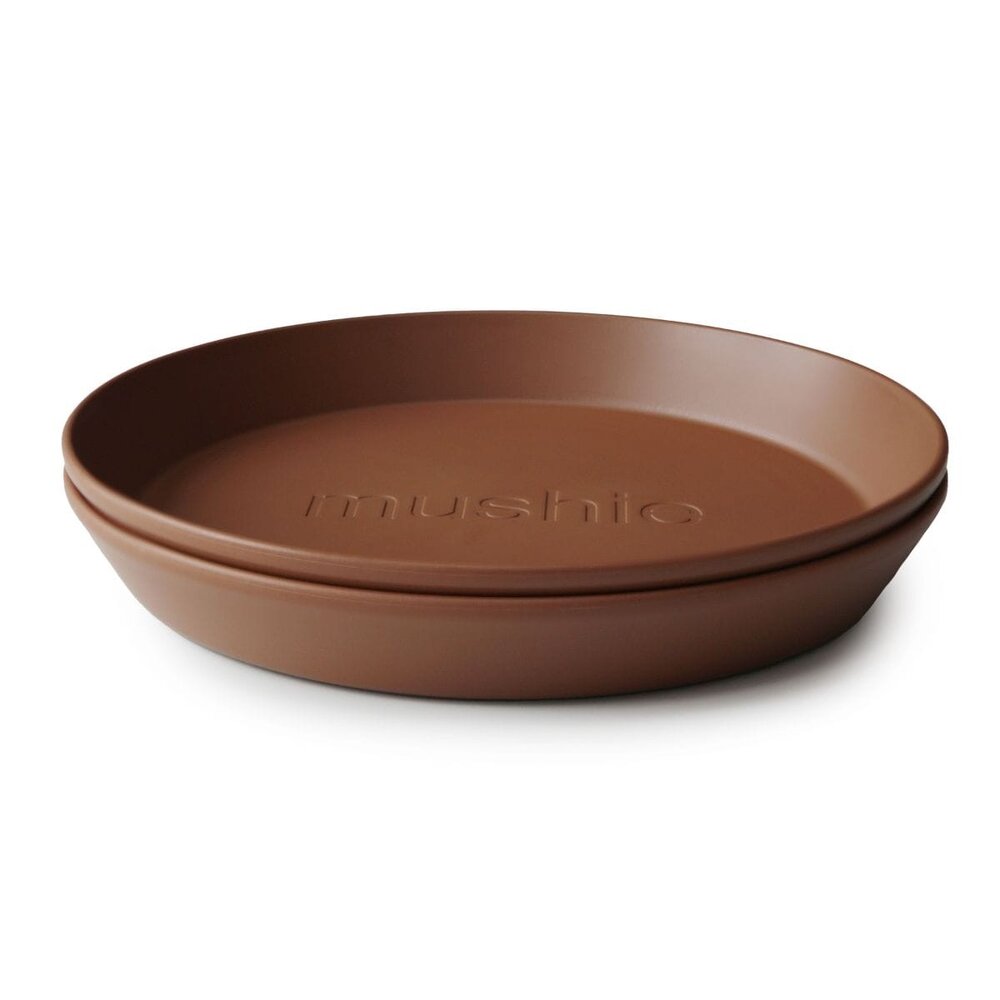 Borden rond - 2 Stuks Caramel