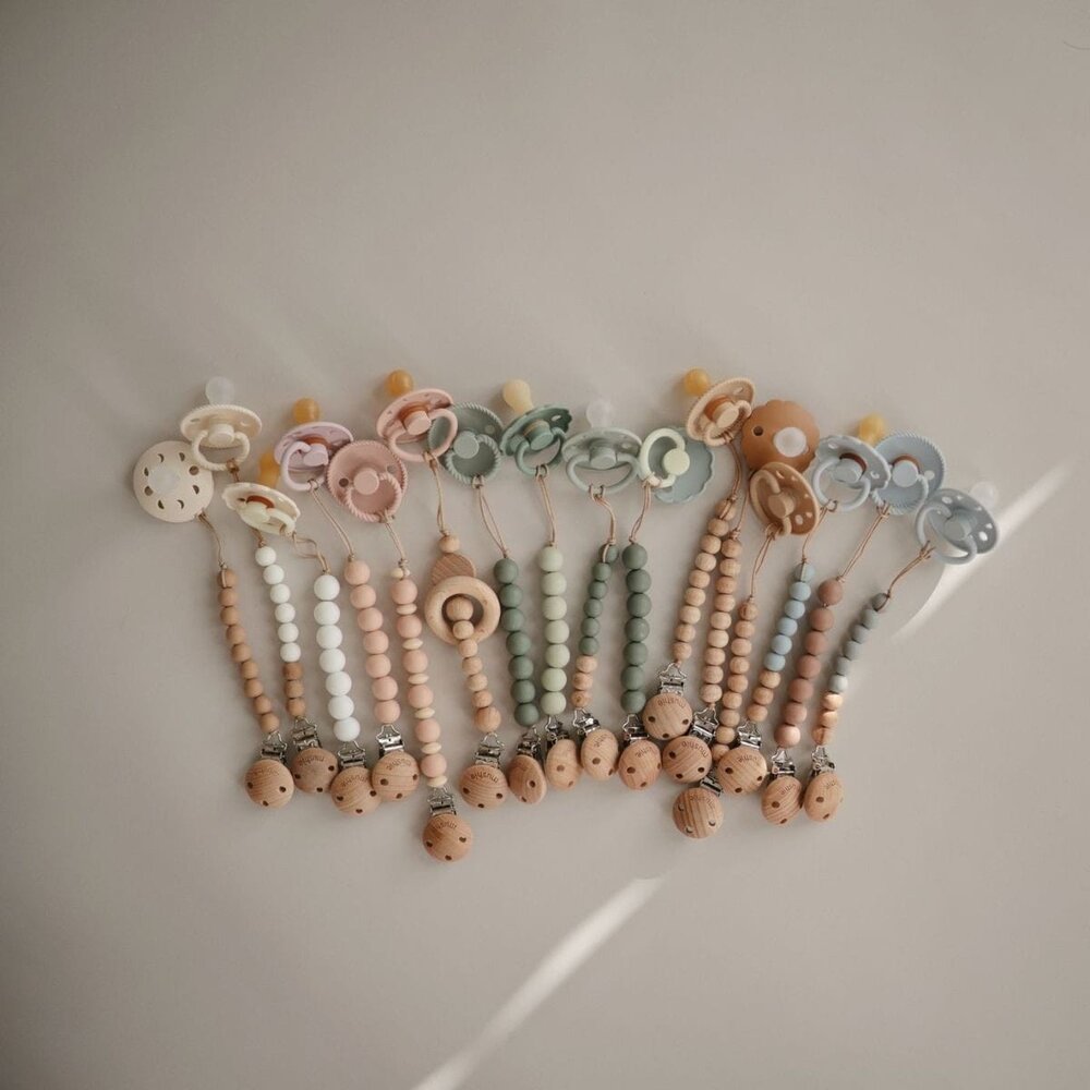 Fopspeenketting HALO Sage