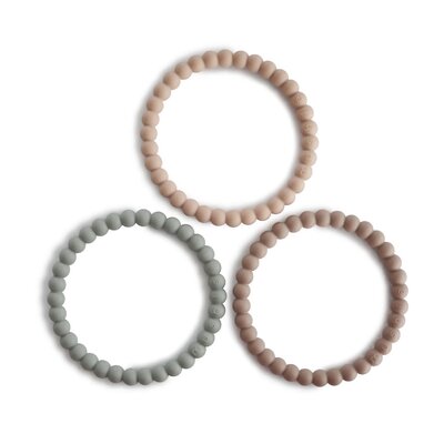 Armband silicone (3pack) Clary Sage/Tuscany/Desert Sand