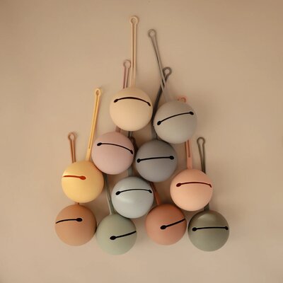 Fopspeenhouder silicone Pale Daffodil Fopspeenhouder silicone Pale Daffodil