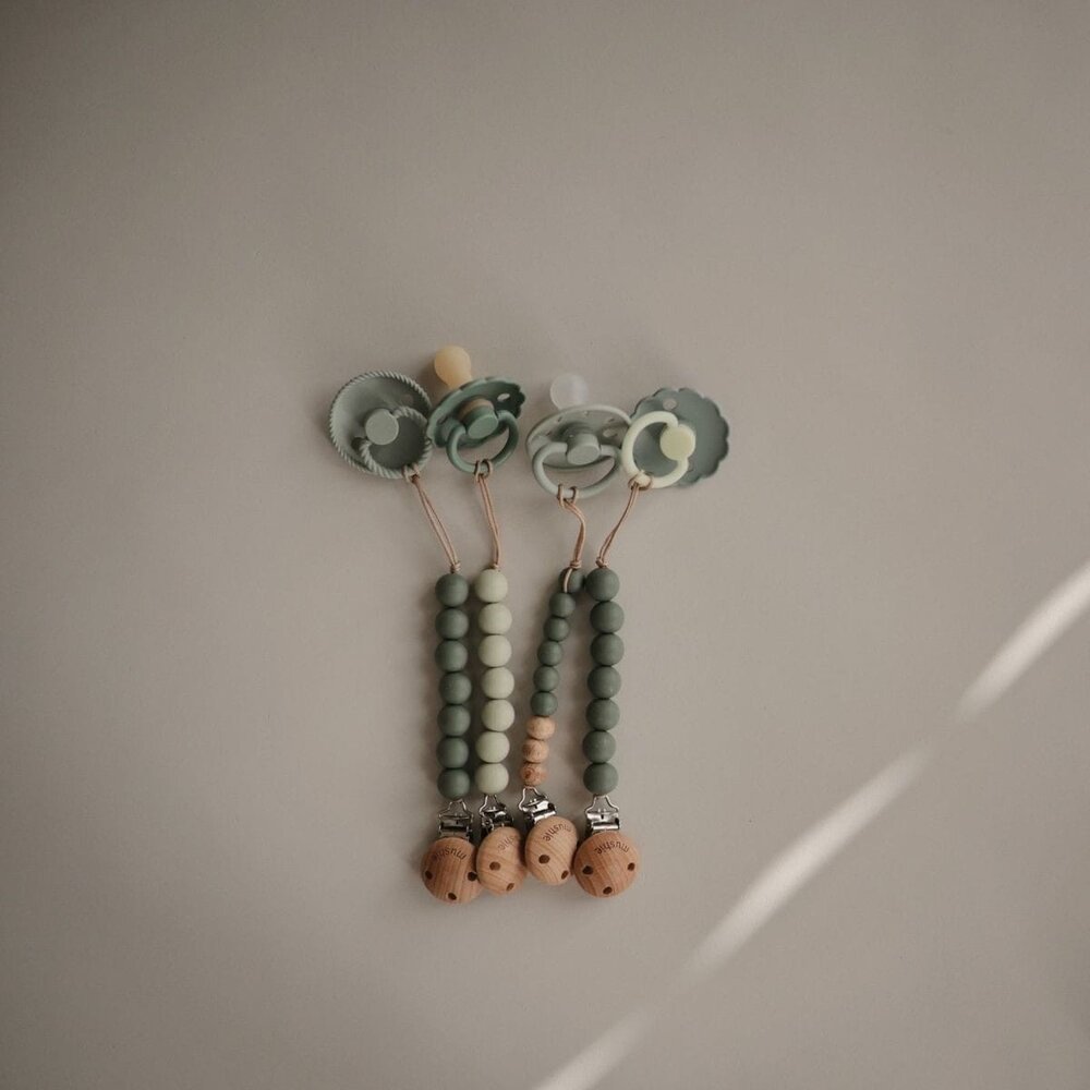 Fopspeenketting HALO Sage