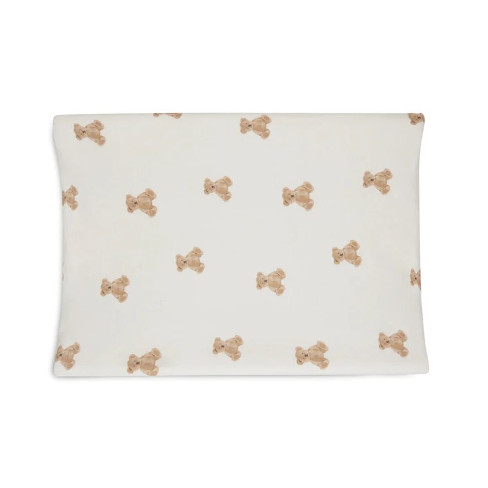 Aankleedkussenhoes jersey 50x70cm Teddy Bear