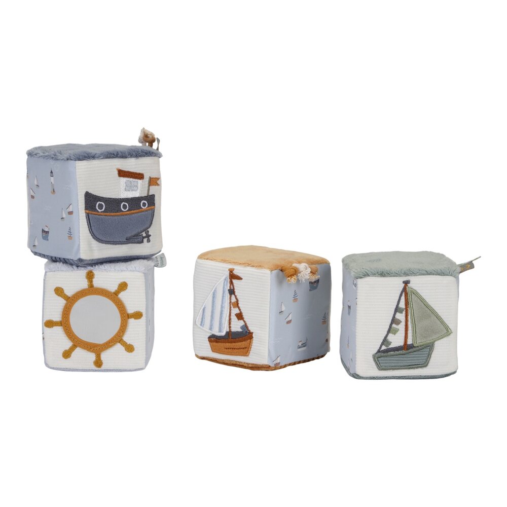 Zachte blokkenset Sailors Bay Blauw