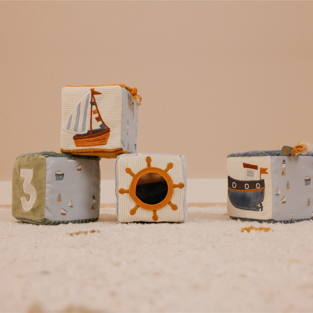 Zachte blokkenset Sailors Bay Blauw