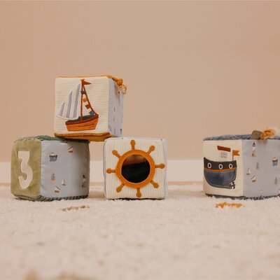 Zachte blokkenset Sailors Bay Blauw